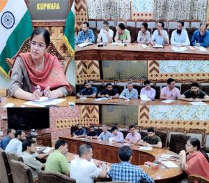 DC Kupwara reviews preparations for launch of ‘Sk...