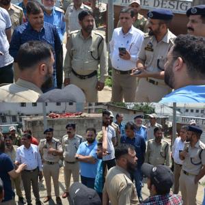 ADC Doda reviews parking issues at GMC