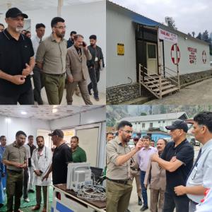 Dr. Abid Rasheed reviews medical facilities for S...