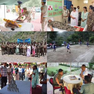 84 Bn CRPF celebrates 39th Raising Day at Ramban