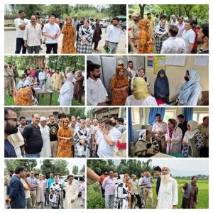 Chairperson DDC Ganderbal inspects developmental ...