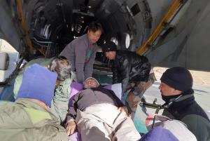 IAF airlifts to Srinagar two patients from Kargil...