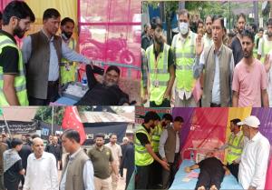 Chairperson DDC Kulgam visits Shahoo Sachan, part...
