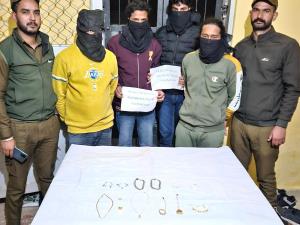 Inter state thieves gang busted, stolen ornaments...