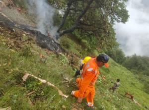 Helicopter returning from the Kedarnath crashes i...