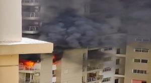 Fire breaks out at Lotus Boulevard Society in Sec...