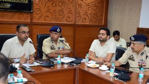 Div Com, IGP review arrangements for Shri Budha A...