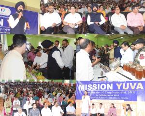 Mission YUVA Entrepreneurship mela held at Doda