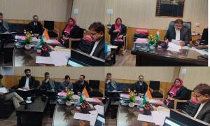 Under Trial Review meeting held at District Court...