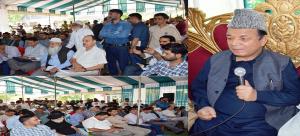 Speaker Legislative Assembly visits Kargoom, Palp...