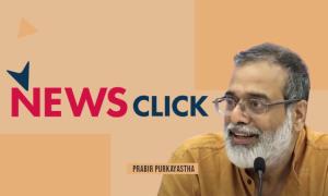 NewsClick founder Prabir Purkayastha, HR head sen...