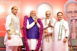 Swearing in ceremony of PM Modi likely on June 8,...