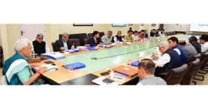 Lt Governor chairs review meeting of Revenue Depa...