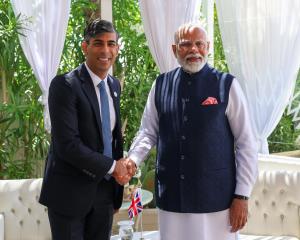 PM Modi holds bilateral meeting with UK PM Rishi ...