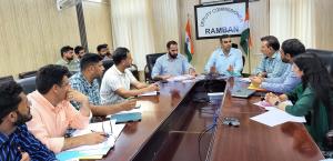 DC Ramban reviews preparation of CAPEX 2025-26 Pl...