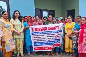 Mission Shakti hosts awareness camp on Govt schem...
