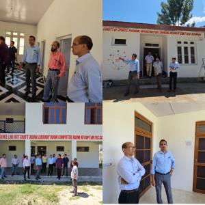 CEO Doda inspects newly constructed building bloc...