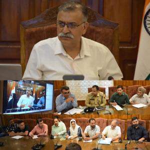 DC Bandipora reviews arrangements for 11th Intern...