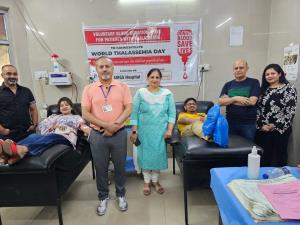 NGO ‘Pahal’ holds blood donation camp