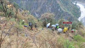 10 dead after car plunges into gorge on Jammu-Sri...