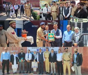Chairman DLSA Shopian visits Spl.Jail Pulwama, re...