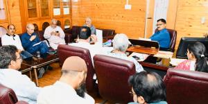 Rana reviews progress on implementation of Jal Je...