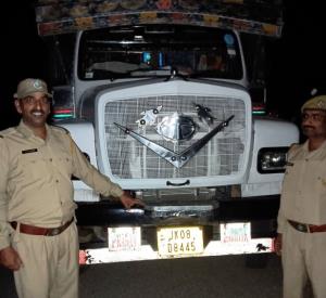 Forest team seizes truck loaded with illicit fire...