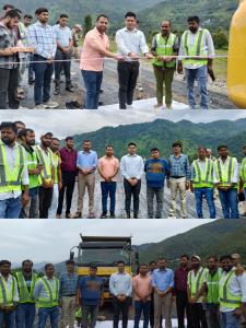 Deputy Commissioner visits flash-flood affected Q...
