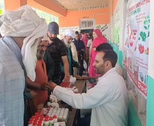 Dharti Aabha awareness camps held at Chilly Pinga...