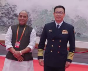 Defence Minister Rajnath Singh arrives for SCO De...