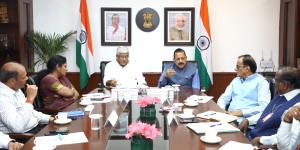Dr Jitendra holds meeting with Shekawat, proposes...