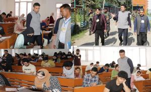 DC Srinagar inspects NEET Exam Centers