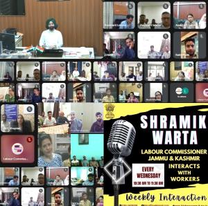 "Shramik Warta" launched to enhance grievances re...