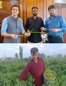 DDC Kulgam encourages progressive farmer under HA...