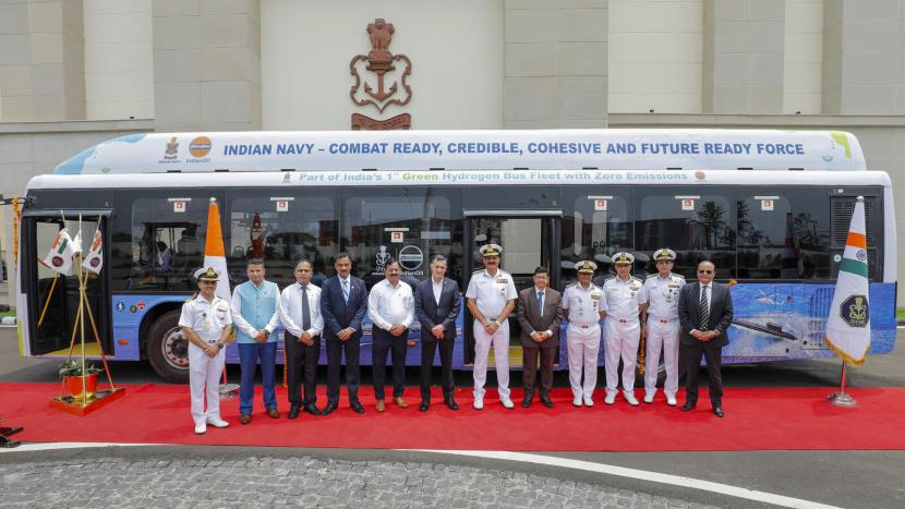 Indian Oil Corporation Collaborates with Indian Navy on Green Hydrogen Fuel Cell Technology