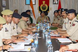 ADGP Jammu, Anand Jain reviews security situation...