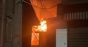 Two houses damaged in Hawal Srinagar fire incident