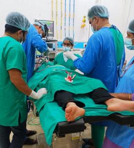 Maiden ENT surgery performed at AH Ghagwal