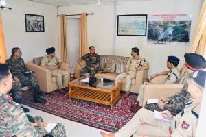 Top brass of Army, police review security for pol...