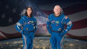 Sunita Williams flies to ISS on NASA
