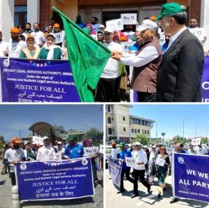 SVEEP: Chairman DLSA Srinagar flags-off ‘Run for ...
