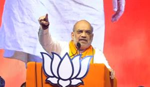 Amit Shah calls Congress and its allies "scammers"