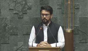 Anurag Thakur to initiate discussion on Motion of...