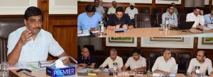 Chief Secretary reviews measures being taken for ...
