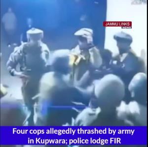 FIR against 16 Army men for assaulting cops in J&...