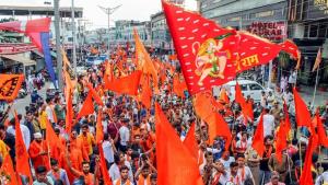 VHP stages protest in Delhi against terror attack...