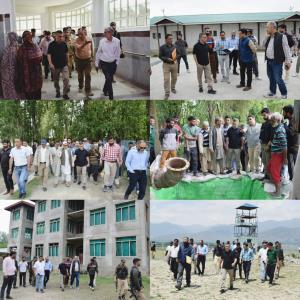 DC Bandipora conducts extensive Field Tour of Ban...