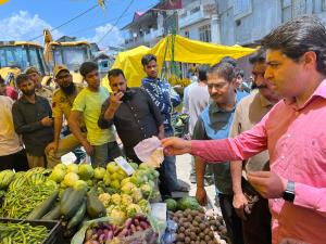 Enforcement team conducts Market checking in Kish...