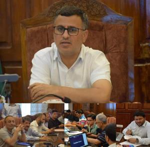 DC Bandipora chairs meeting of DLC on Change of L...