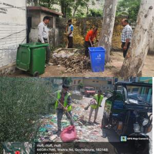 RDD Ramban conducts cleanliness drive in Panchaya...